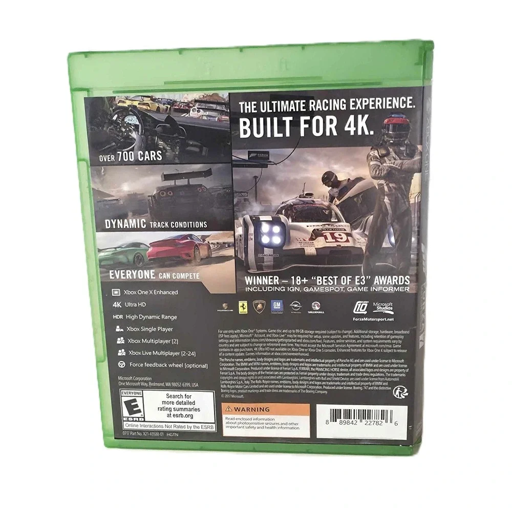 FORZA MOTORSPORT 7 XBOX ONE X ENHANCED (GNH020320)